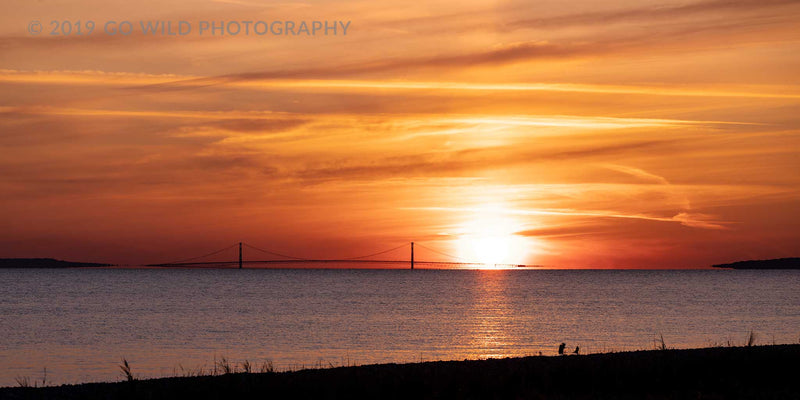 Mackinaw Bridge - Go Wild Photography [description]  [price]