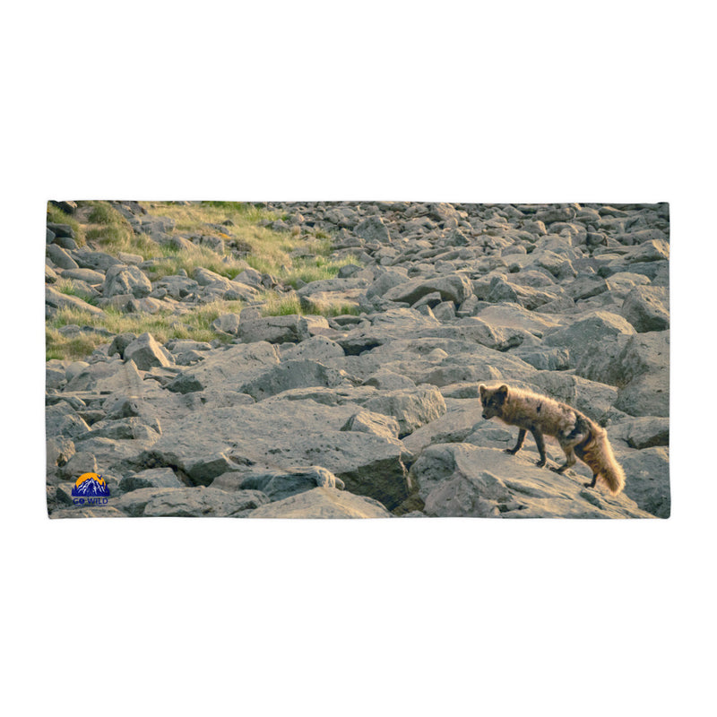 Arctic Fox Towel - Go Wild Photography [description]  [price]