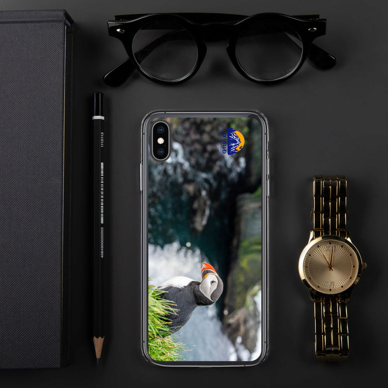 Puffin Cliffs iPhone Case - Go Wild Photography [description]  [price]