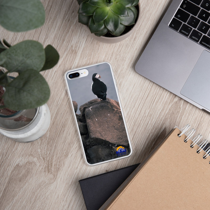 Lone Puffin iPhone Case - Go Wild Photography [description]  [price]