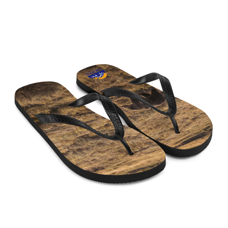 Grizzly Flip-Flops - Go Wild Photography [description]  [price]