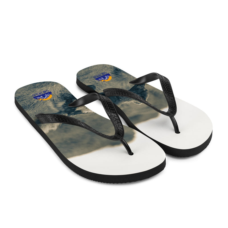 Crazy Like a Fox Flip-Flops - Go Wild Photography [description]  [price]