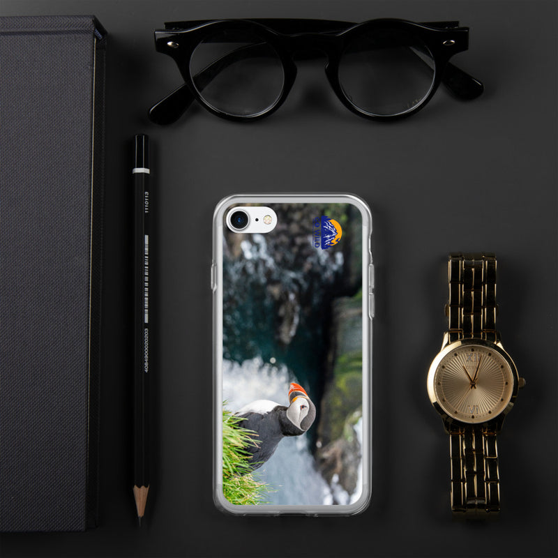 Puffin Cliffs iPhone Case - Go Wild Photography [description]  [price]