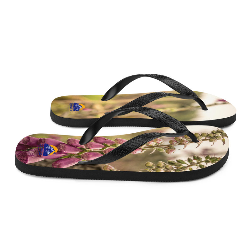 Fox Gloves Flip-Flops - Go Wild Photography [description]  [price]