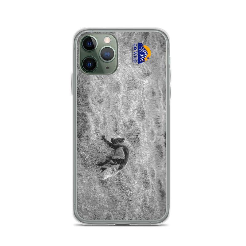 Black and Arctic Fox iPhone Case - Go Wild Photography [description]  [price]