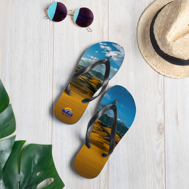 Mountain Dunes Flip-Flops - Go Wild Photography [description]  [price]