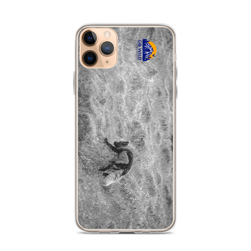 Black and Arctic Fox iPhone Case - Go Wild Photography [description]  [price]