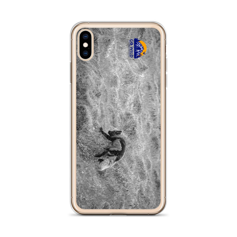 Black and Arctic Fox iPhone Case - Go Wild Photography [description]  [price]