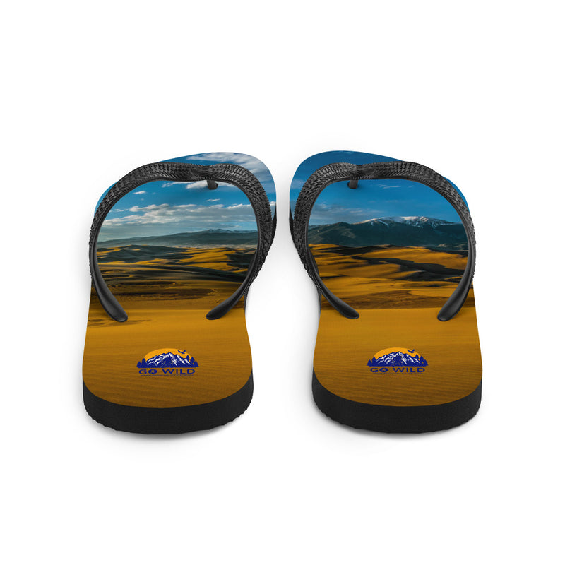 Mountain Dunes Flip-Flops - Go Wild Photography [description]  [price]