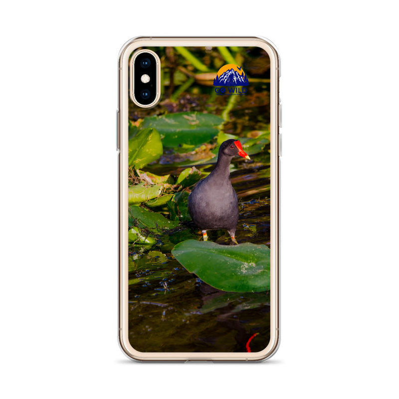 Common Moorhen iPhone Case - Go Wild Photography [description]  [price]