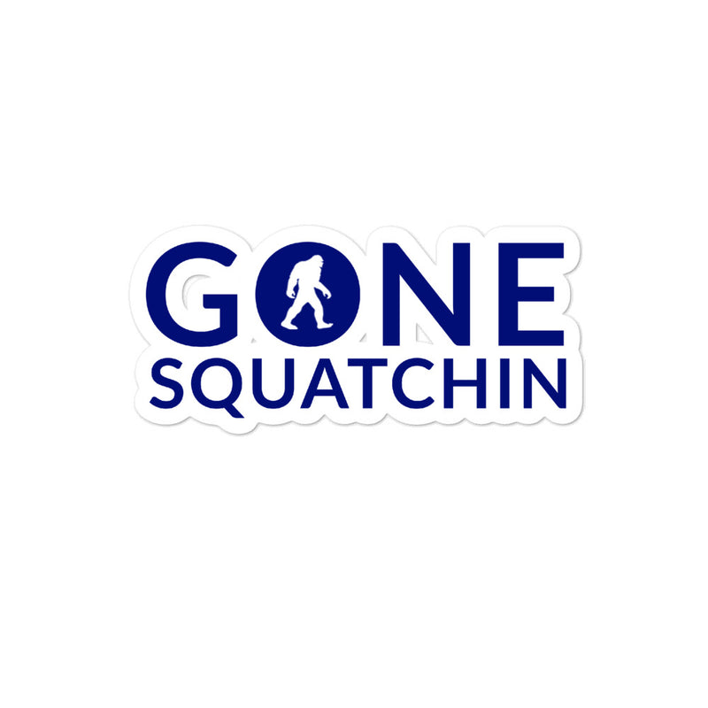 Gone Squatchin Bubble-free stickers - Go Wild Photography [description]  [price]