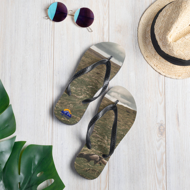 Into the Wind Flip-Flops - Go Wild Photography [description]  [price]