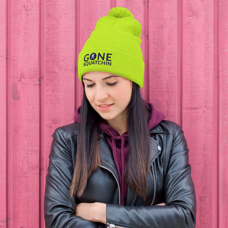 Gone Squatchin Pom-Pom Beanie - Go Wild Photography [description]  [price]