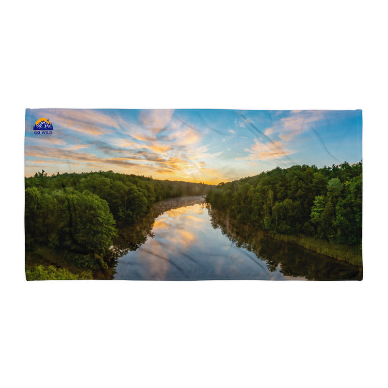 Michigan Sunrise Towel - Go Wild Photography [description]  [price]