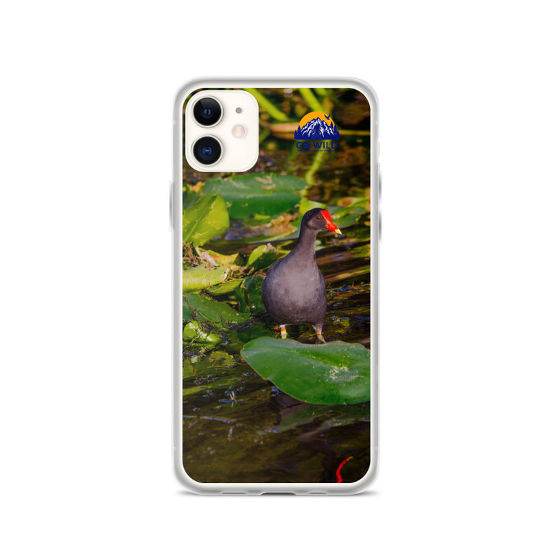 Common Moorhen iPhone Case - Go Wild Photography [description]  [price]