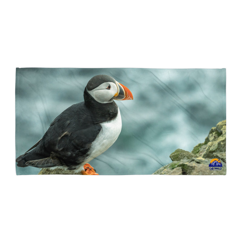 Atlantic Puffin Towel - Go Wild Photography [description]  [price]