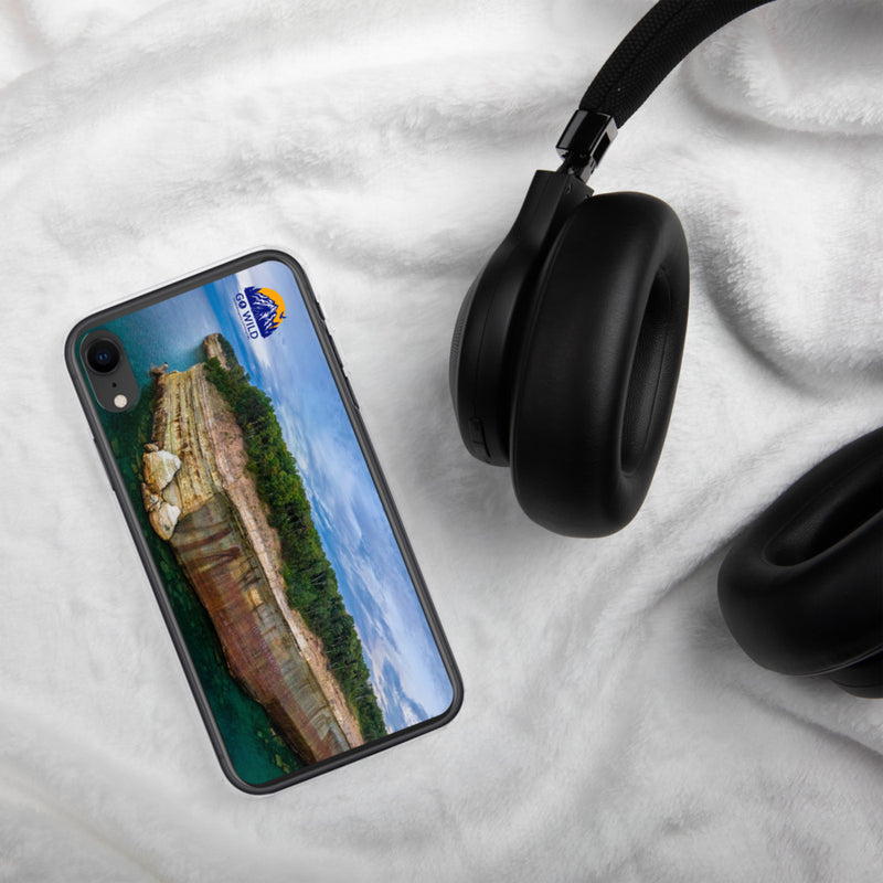 Pictured Rocks National Shore Line iPhone Case - Go Wild Photography [description]  [price]