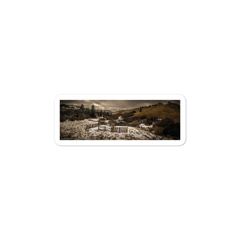 Forlorn Barn Bubble-free stickers - Go Wild Photography [description]  [price]