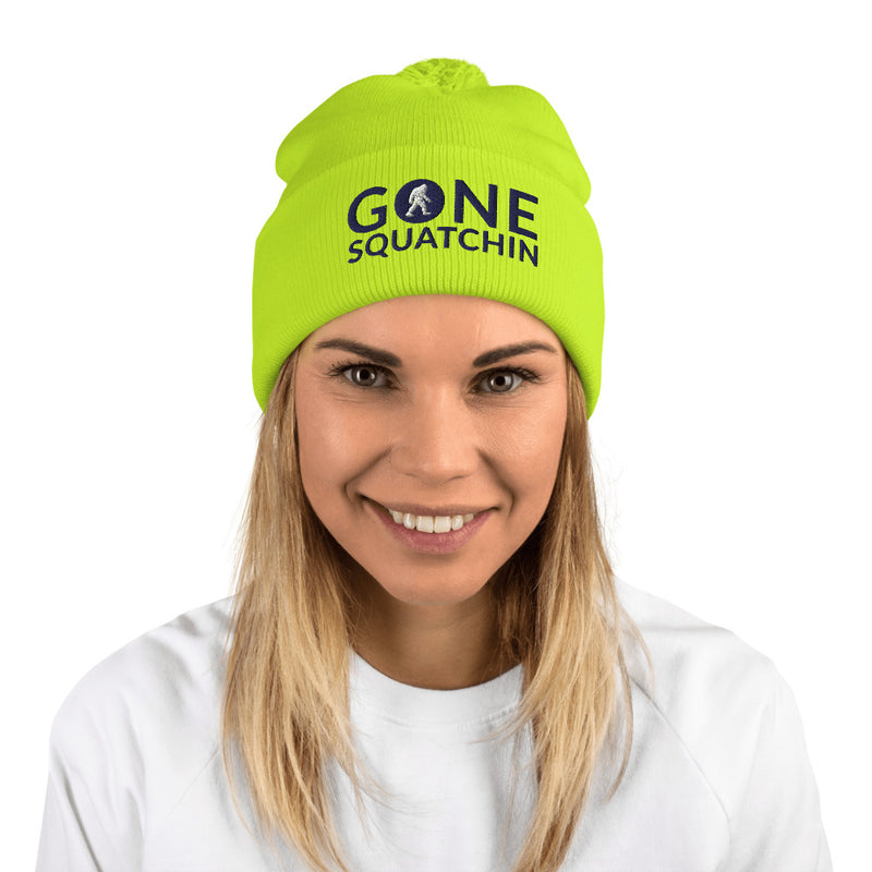 Gone Squatchin Pom-Pom Beanie - Go Wild Photography [description]  [price]