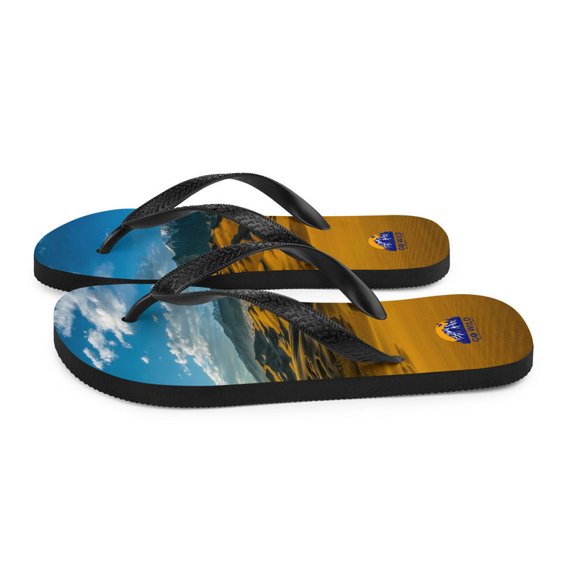 Mountain Dunes Flip-Flops - Go Wild Photography [description]  [price]