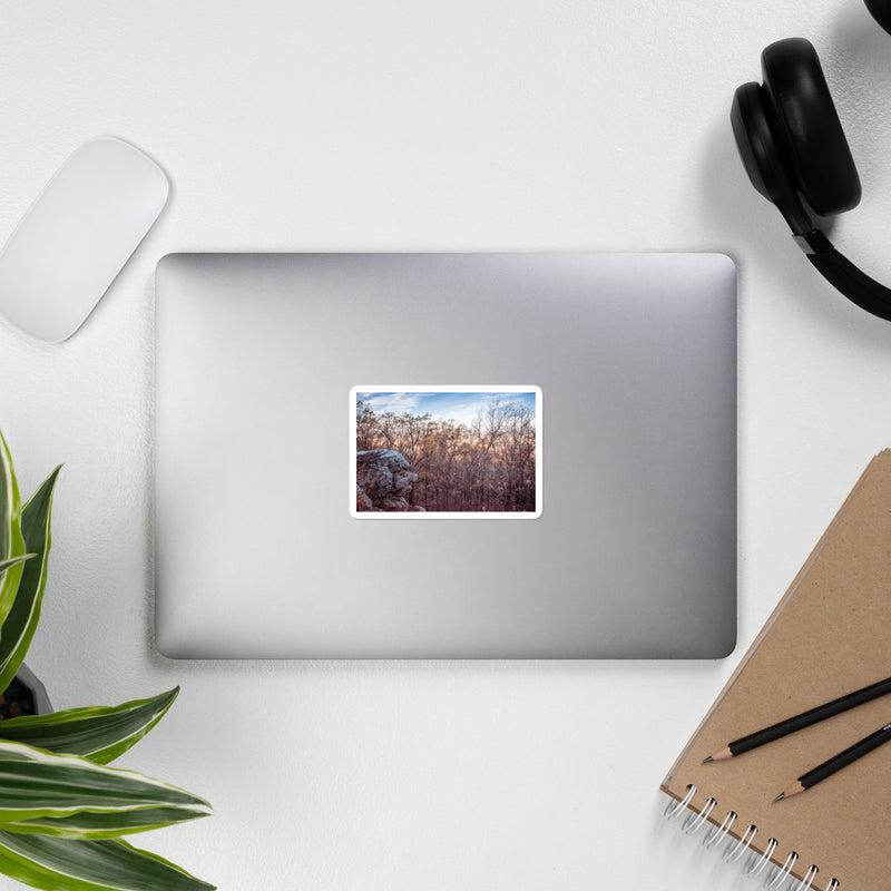 Old Stone Face Bubble-free stickers - Go Wild Photography [description]  [price]