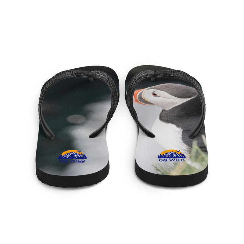 Stoic Puffins Flip-Flops - Go Wild Photography [description]  [price]