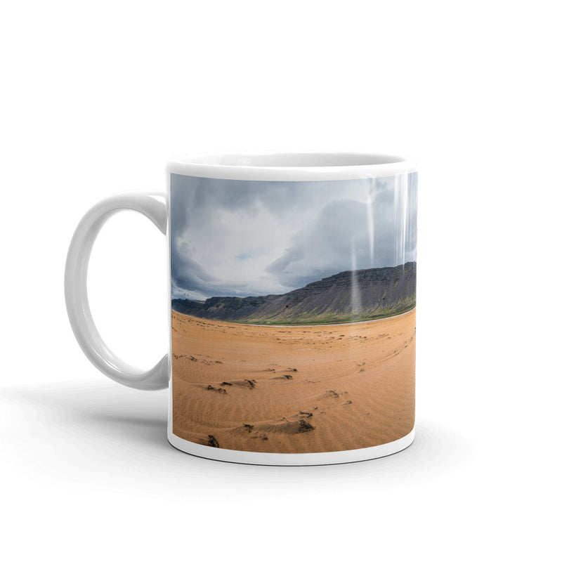 Red Sand Beach Coffee Mug - Go Wild Photography [description]  [price]