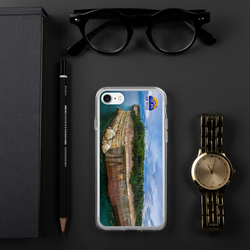Pictured Rocks National Shore Line iPhone Case - Go Wild Photography [description]  [price]