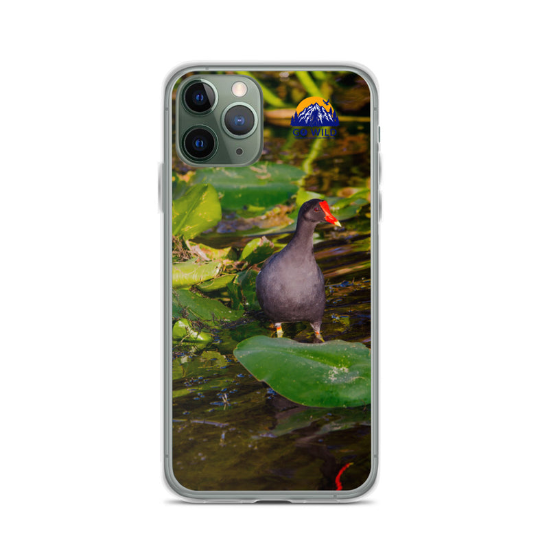 Common Moorhen iPhone Case - Go Wild Photography [description]  [price]