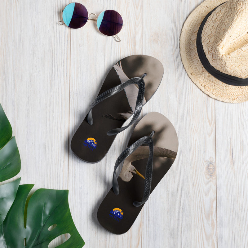 Cattle Egret Flip-Flops - Go Wild Photography [description]  [price]