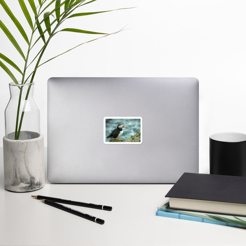Atlantic Puffin Bubble-free stickers - Go Wild Photography [description]  [price]