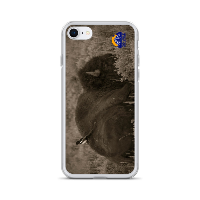 The Bison and the Magpie iPhone Case - Go Wild Photography [description]  [price]