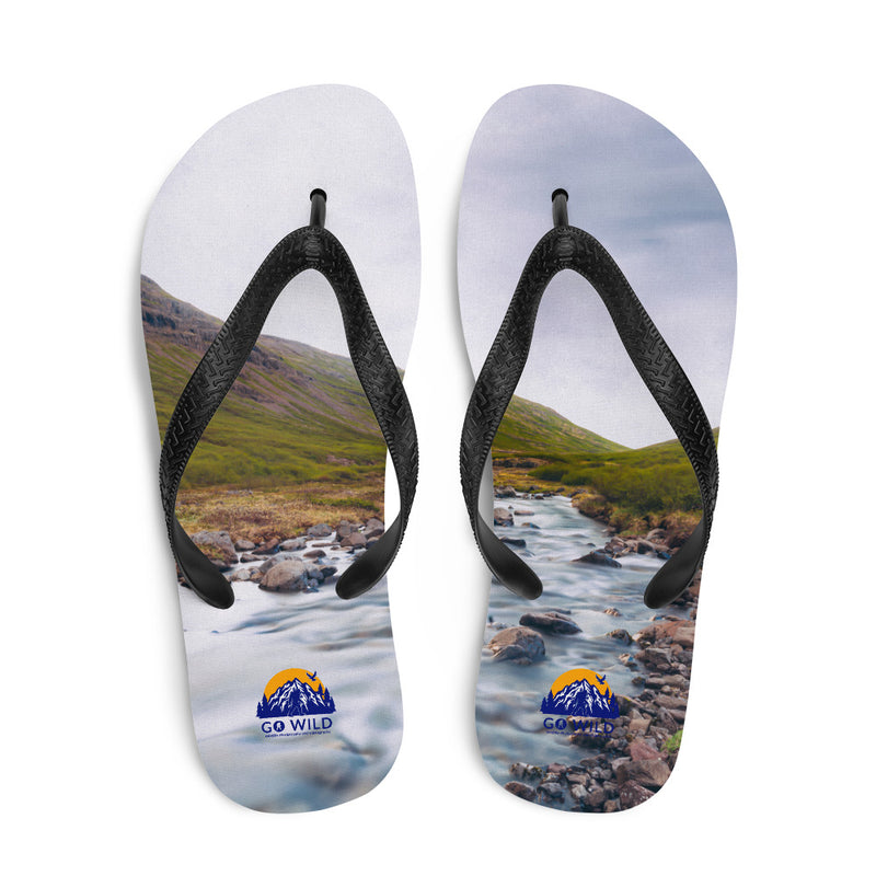 Follow the River Flip-Flops - Go Wild Photography [description]  [price]