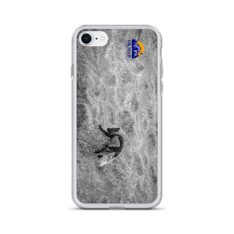 Black and Arctic Fox iPhone Case - Go Wild Photography [description]  [price]