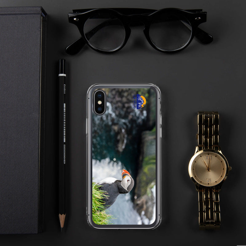 Puffin Cliffs iPhone Case - Go Wild Photography [description]  [price]