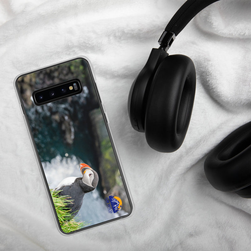 Puffin Cliffs Samsung Case - Go Wild Photography [description]  [price]