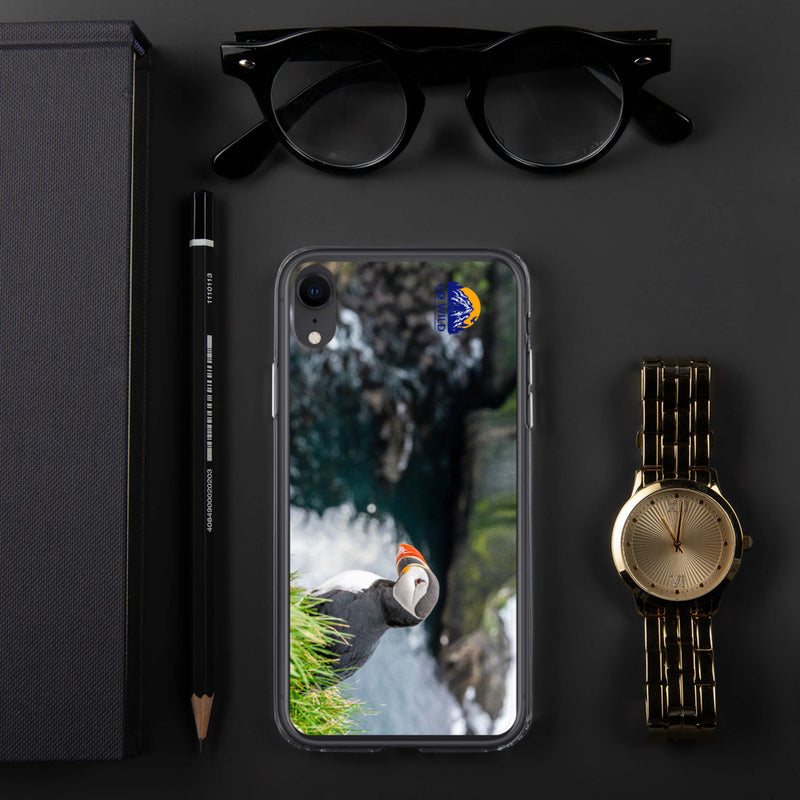 Puffin Cliffs iPhone Case - Go Wild Photography [description]  [price]