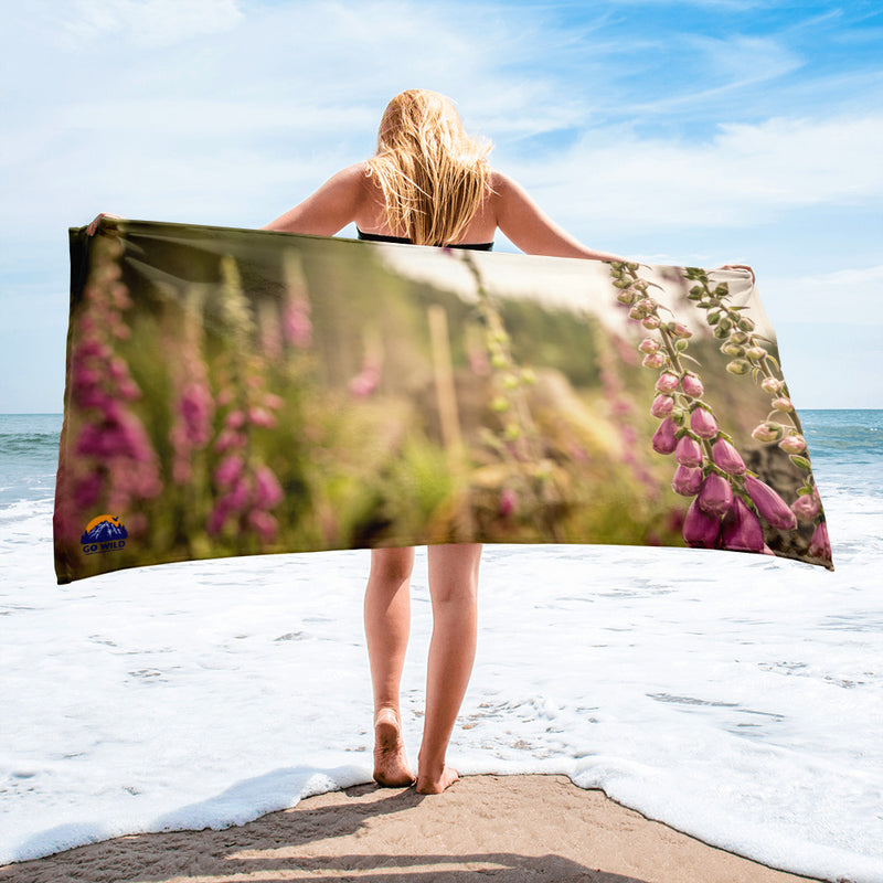 Fox Gloves Towel - Go Wild Photography [description]  [price]