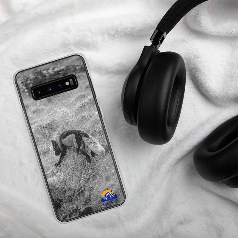 Black and Arctic Fox Samsung Case - Go Wild Photography [description]  [price]