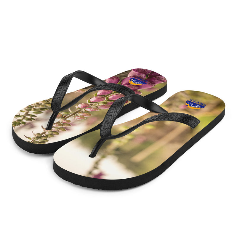 Fox Gloves Flip-Flops - Go Wild Photography [description]  [price]