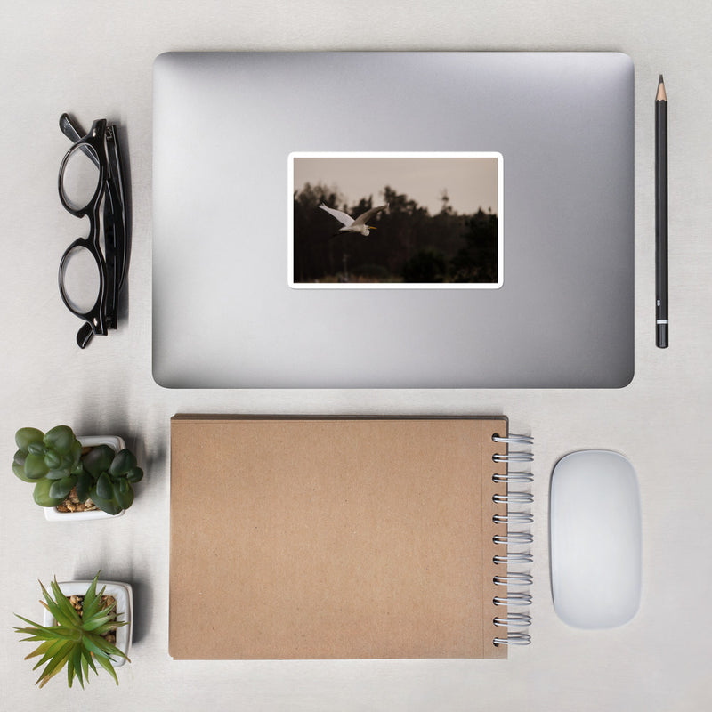 Cattle Egret Bubble-free stickers - Go Wild Photography [description]  [price]