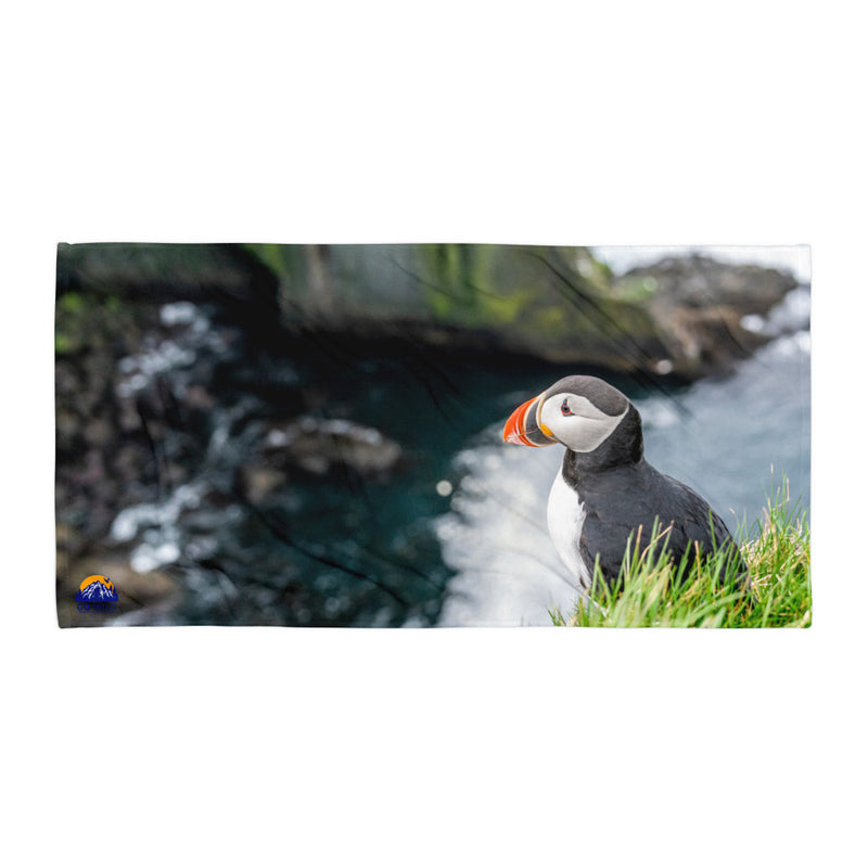 Puffin Cliffs Towel - Go Wild Photography [description]  [price]