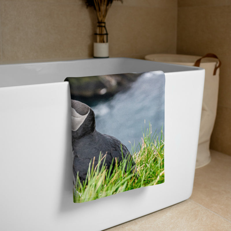 Puffin Cliffs Towel - Go Wild Photography [description]  [price]