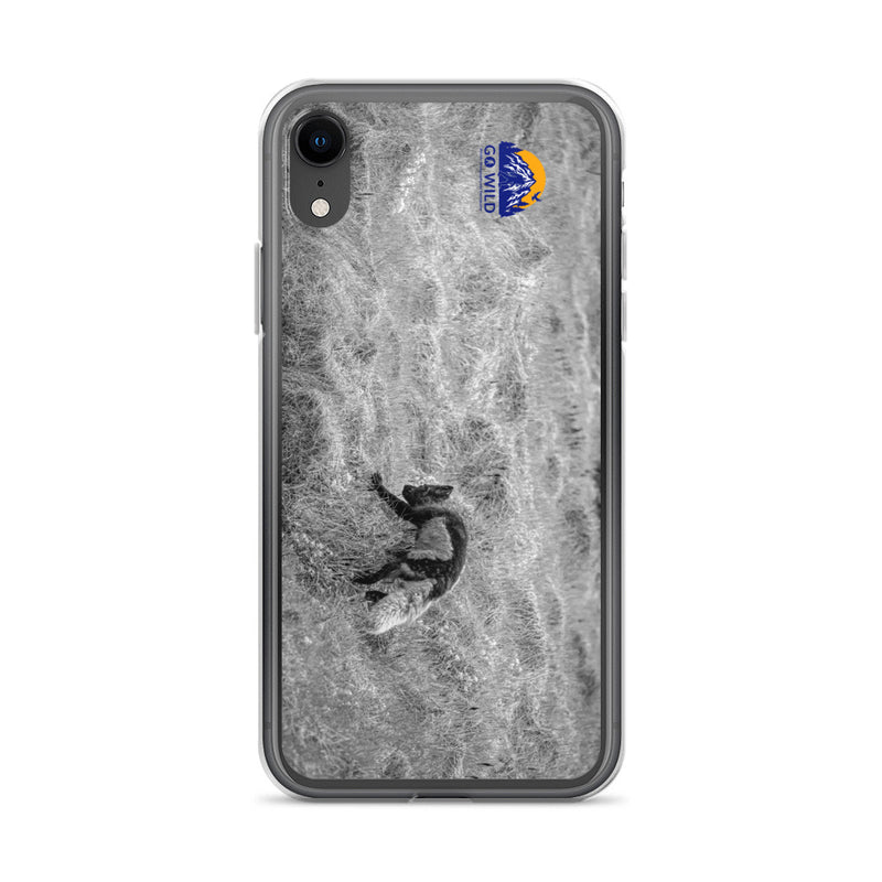 Black and Arctic Fox iPhone Case - Go Wild Photography [description]  [price]
