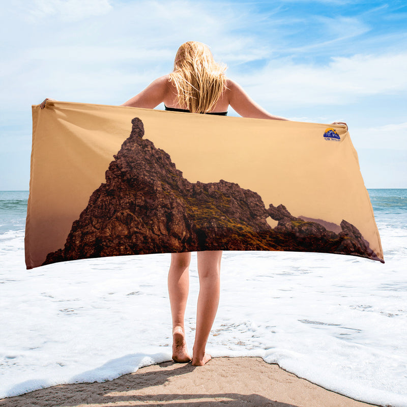 Rhino Rock Towel - Go Wild Photography [description]  [price]