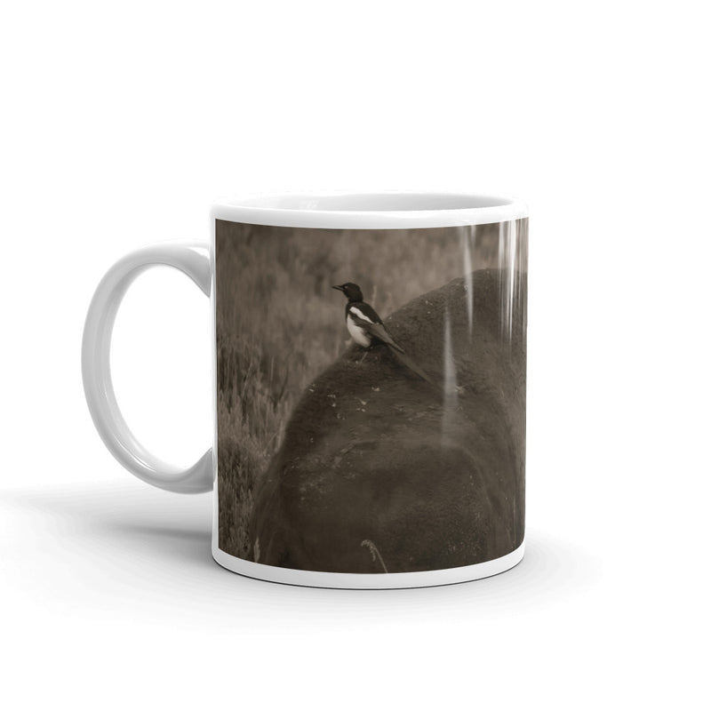 The Bison and the Magpie Coffee Mug - Go Wild Photography [description]  [price]