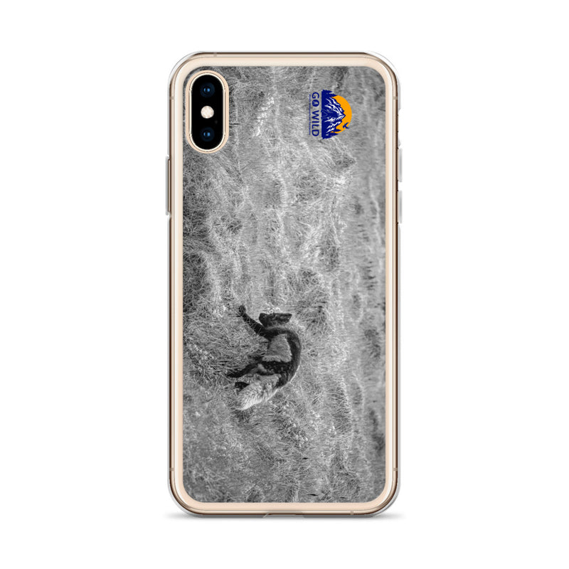 Black and Arctic Fox iPhone Case - Go Wild Photography [description]  [price]