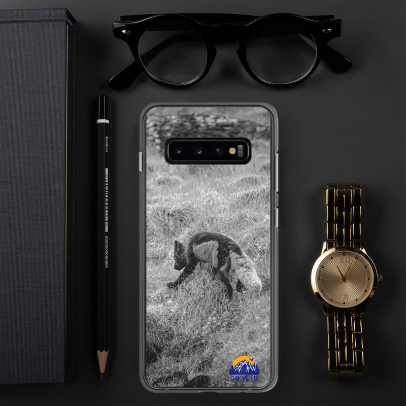 Black and Arctic Fox Samsung Case - Go Wild Photography [description]  [price]