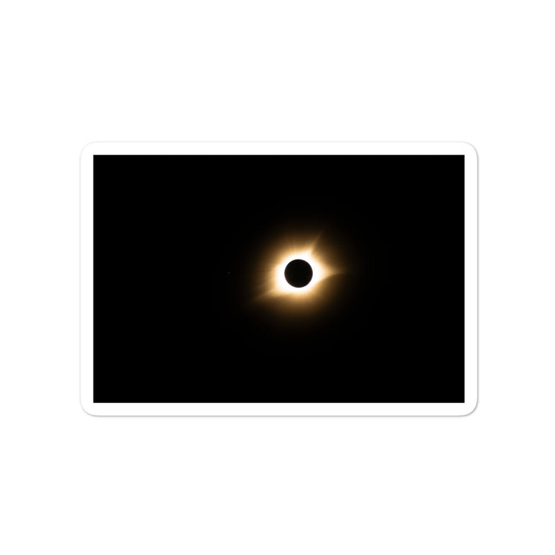 Total Eclipse Bubble-free stickers - Go Wild Photography [description]  [price]