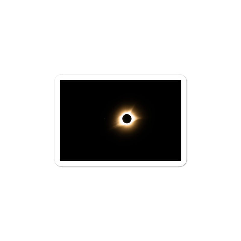 Total Eclipse Bubble-free stickers - Go Wild Photography [description]  [price]